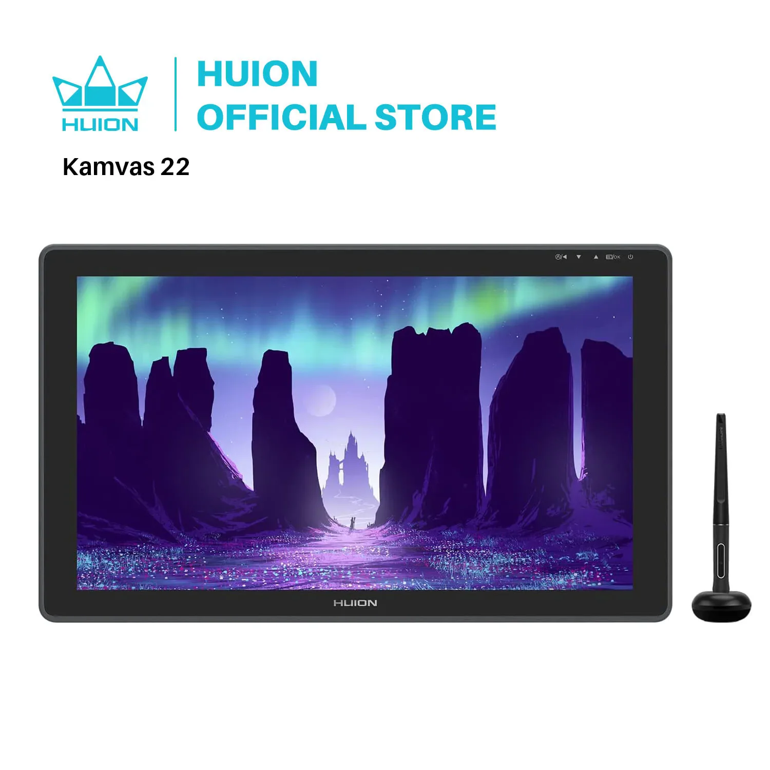HUION Kamvas 22 — графический дисплей для рисования