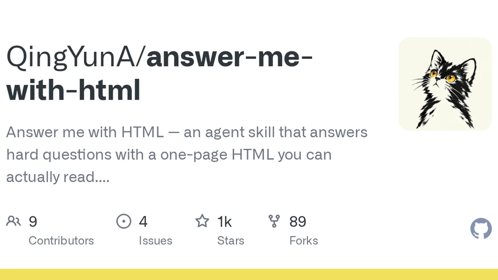 Answer me with HTML отдает оформление коду, чтобы ИИ тратил токены на содержание
