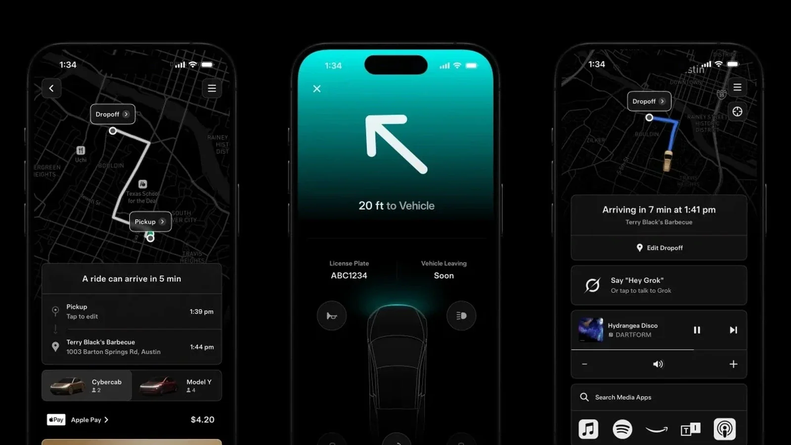 Приложение Tesla Robotaxi вышло за пределы США, но поездки остались американскими