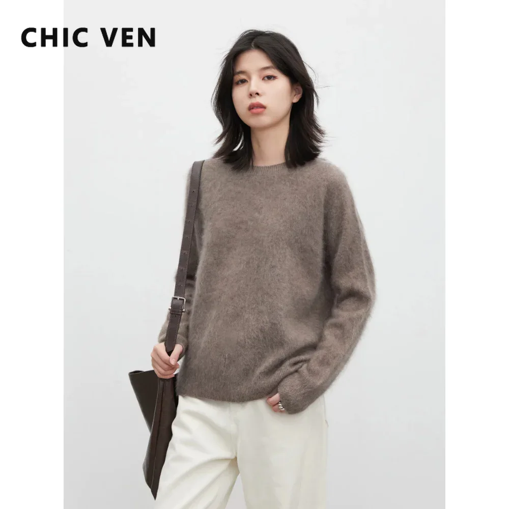 CHIC VEN — женский шерстяной свитер с кашемиром