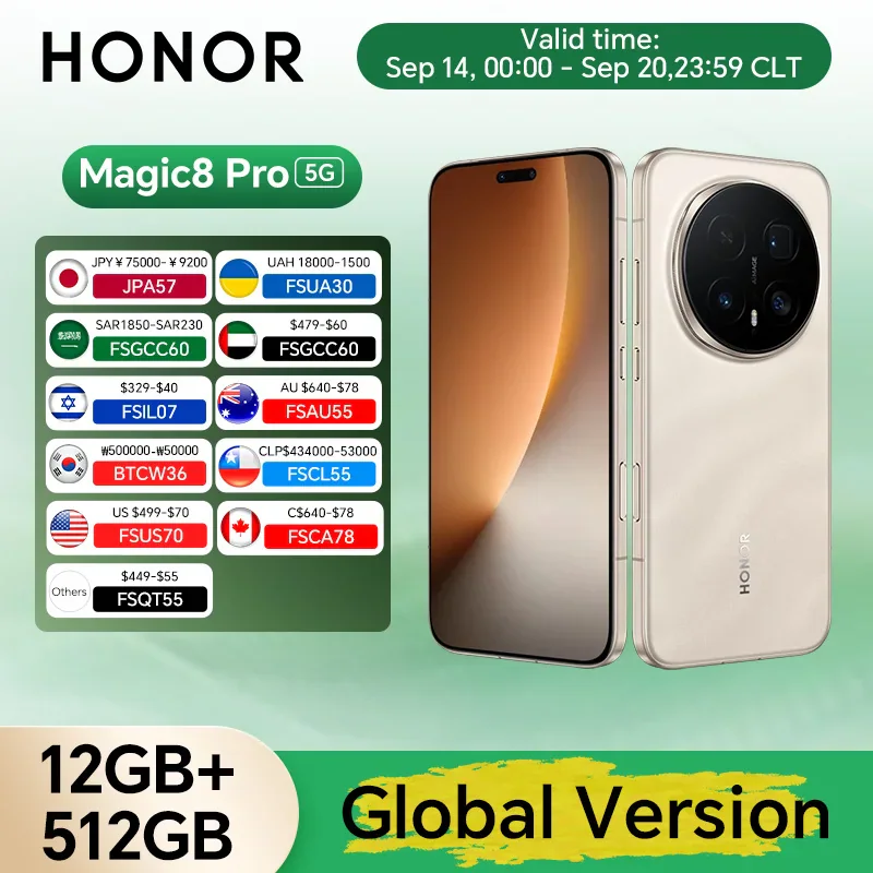 HONOR Magic8 Pro — мощный смартфон с OLED-дисплеем