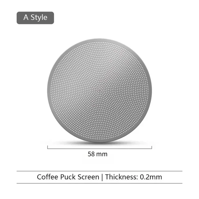 PuckScreen0,2мм:металлическаясеткамеждукофеидушемгруппы