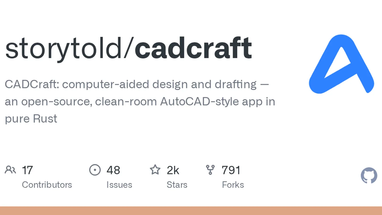 CADCraft: бесплатный аналог AutoCAD на Rust с поддержкой DWG и DXF