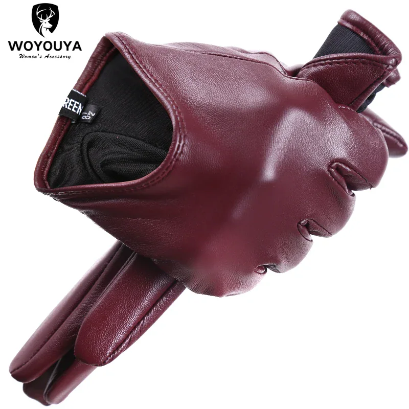 WOYOUYA — женские кожаные перчатки