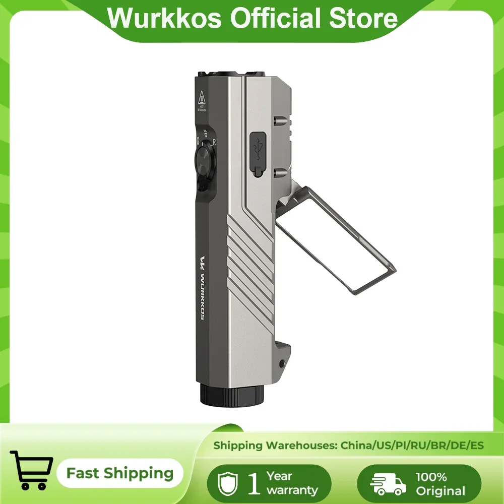 Wurkkos HD05 — фонарь для гаража с поворотной световой панелью