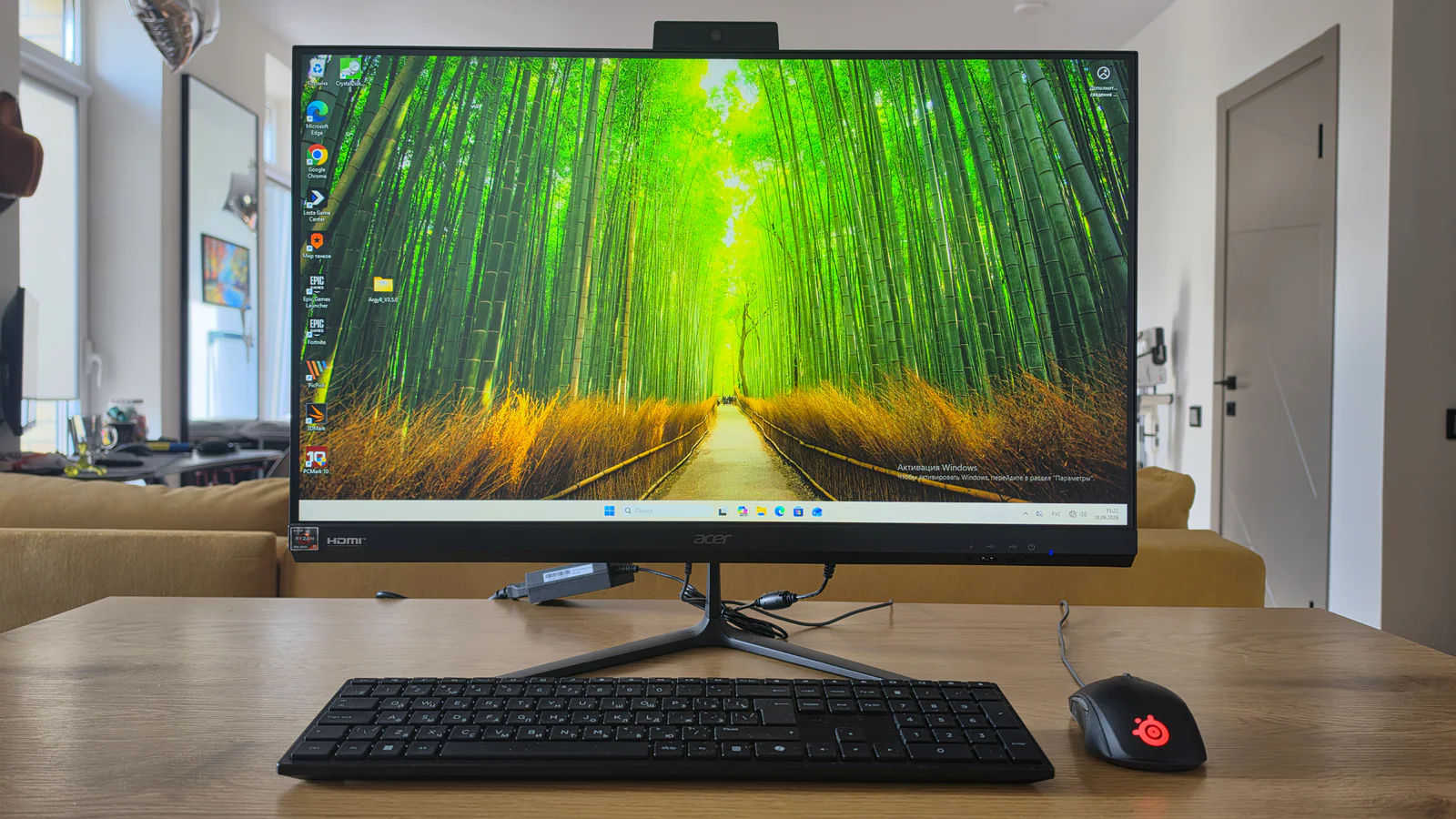 Обзор Acer Aspire C27-2G: большой экран вместо системного блока