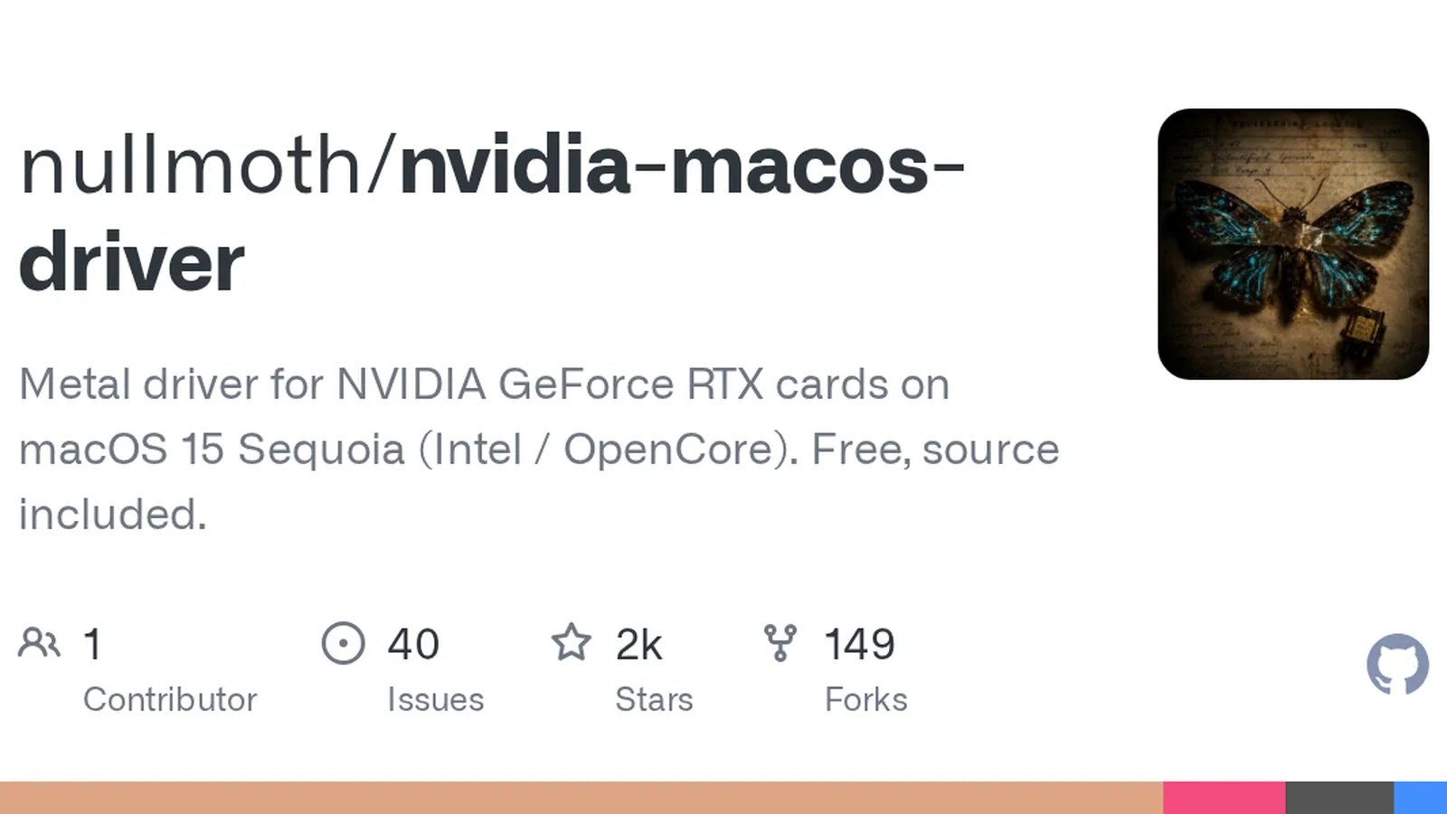 NullMoth NVIDIA Driver возвращает поддержку современных видеокарт NVIDIA в macOS