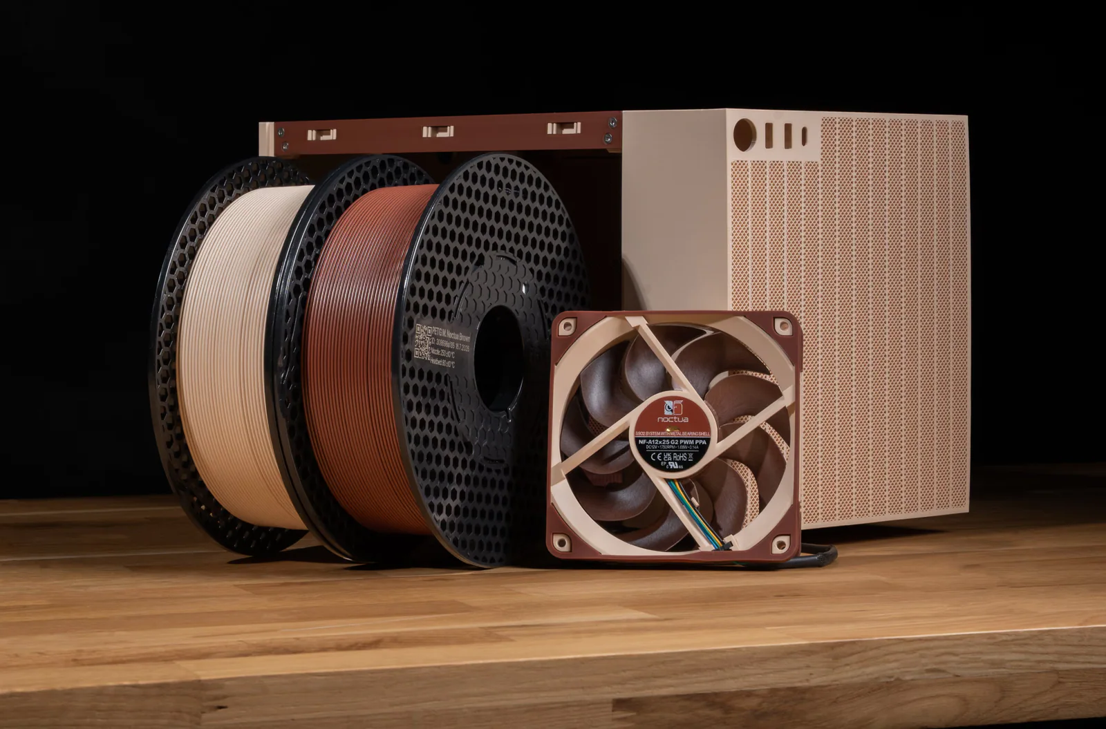 Noctua и Prusa выпустила фирменный PETG для 3D-печати: PLA теперь не единственный вариант