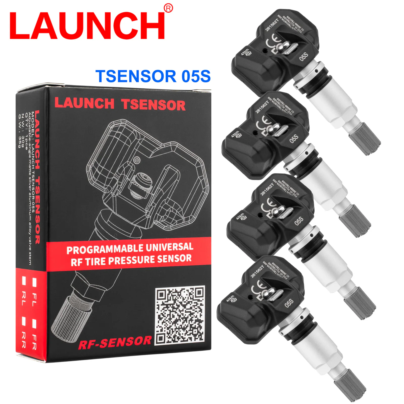 LAUNCH X431 SENSOR 05S — программируемый датчик давления в шинах