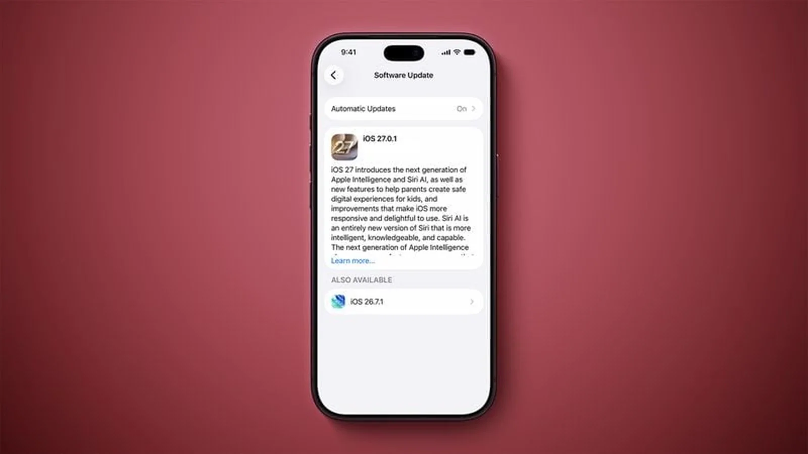 Apple изменила порядок обновлений iPhone, выдвинув iOS 27 на первое место