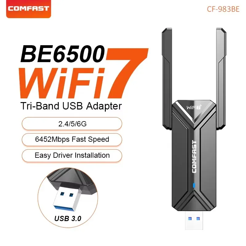 COMFASTBE6500USBWi-Fi7COMFASTBE6500USBWi-Fi7