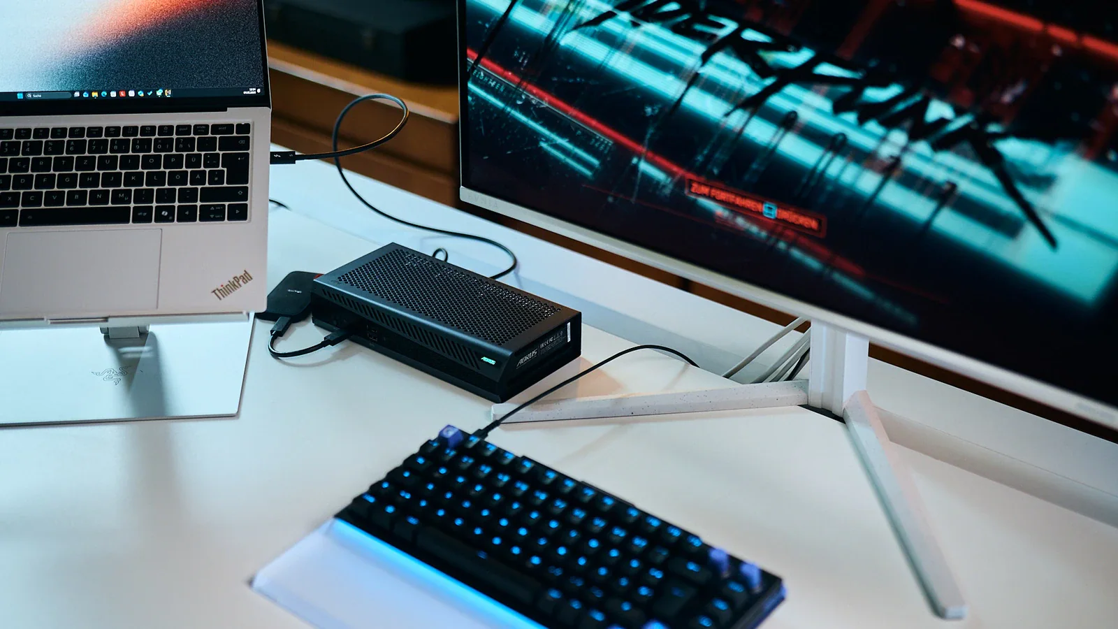 Aorus RTX 5060 Ti AI Box превращает ноутбук в игровую систему