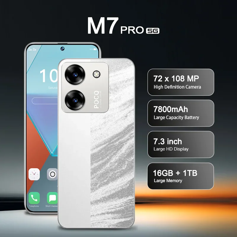 POCO M7 — смартфон с аккумулятором 7000 мАч
