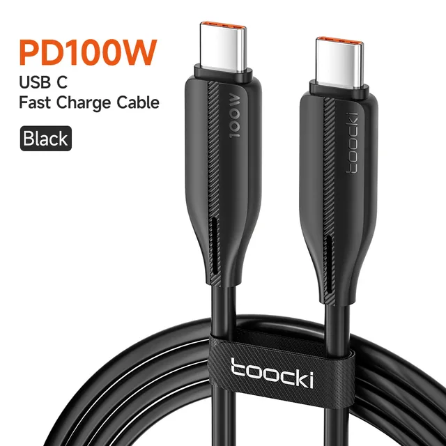 Toocki100WUSB-C:кабель,безкоторогомощнаязарядкаможетостатьсяобычной