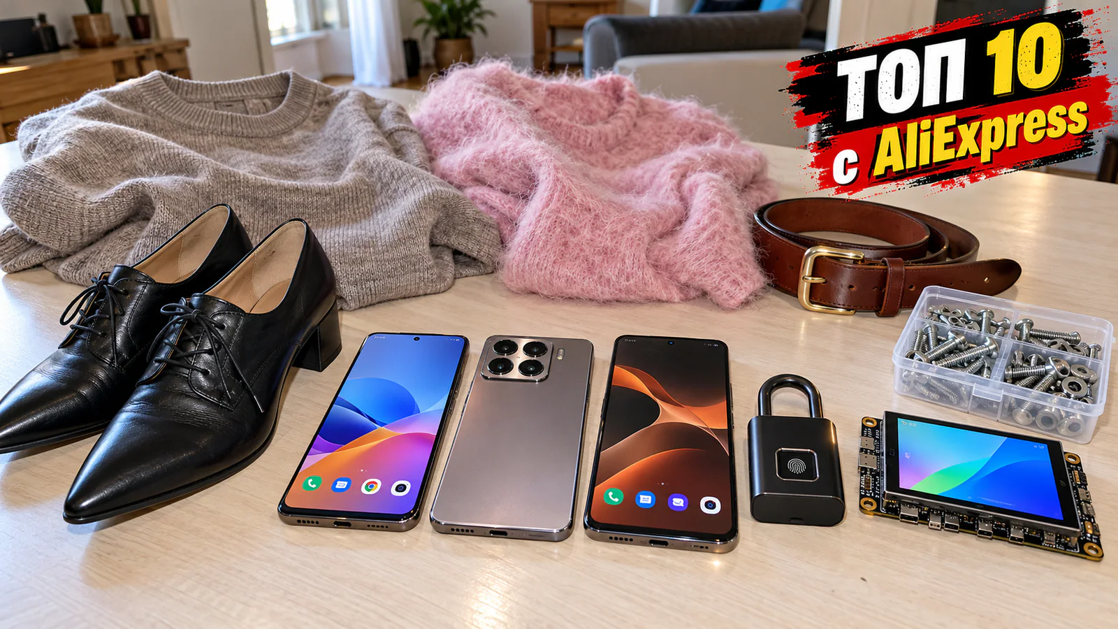 ТОП-10 самых продаваемых товаров с AliExpress за 12 октября 2026 года
