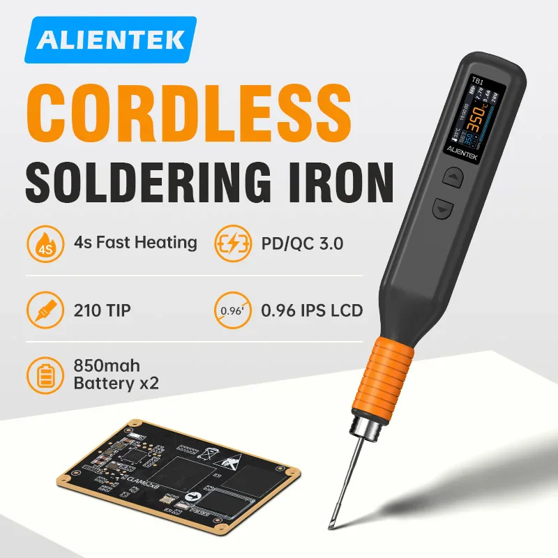 ALIENTEK TB1 — портативный беспроводной паяльник