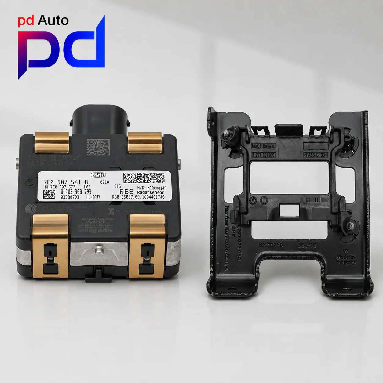 Радар ACC 7E0907561B — датчик адаптивного круиз-контроля Volkswagen