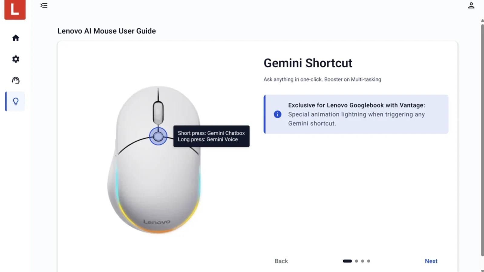 Lenovo Vantage раскрыла, зачем AI Mouse нужна отдельная кнопка Gemini
